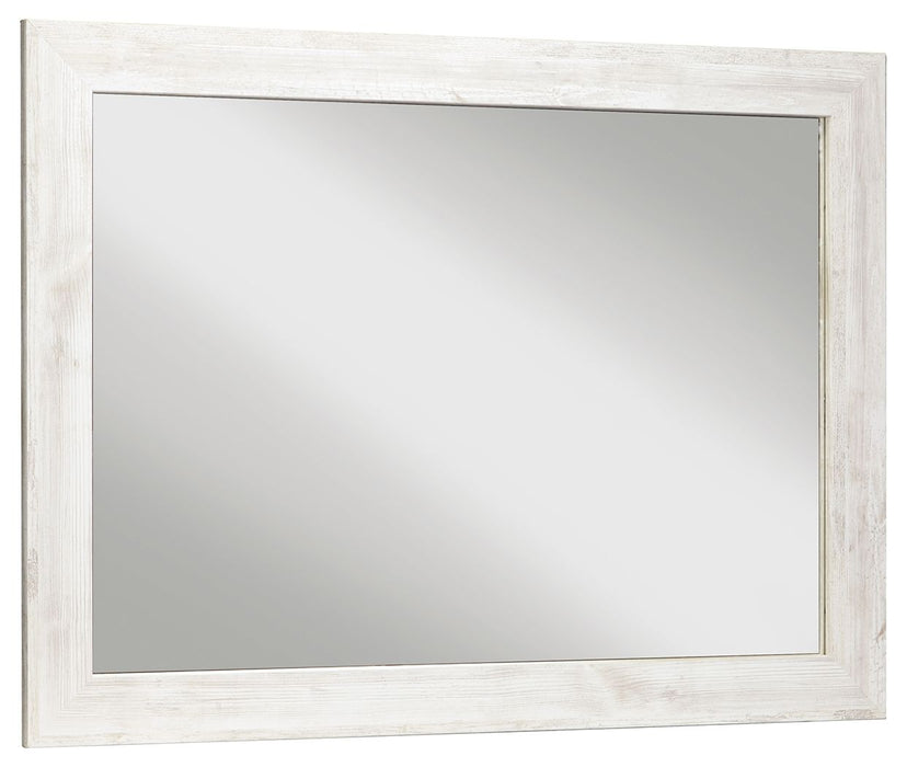 Paxberry - Whitewash - Bedroom Accent Mirror