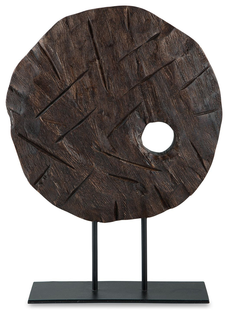 Dashburn - Sculpture - Brown / Black