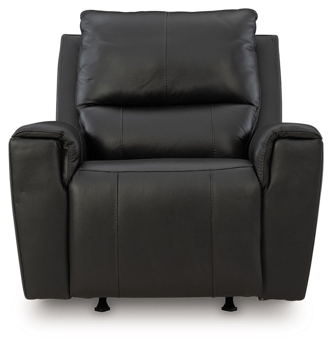 Glossmore - Black - Rocker Recliner