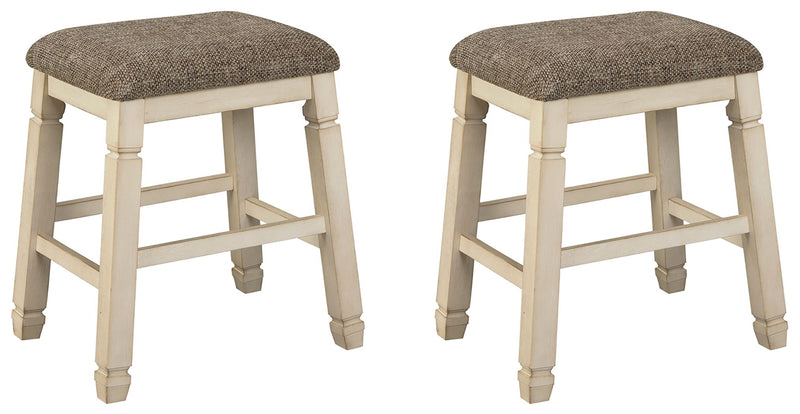 Bolanburg - Upholstered Stool (Set of 2) - Beige