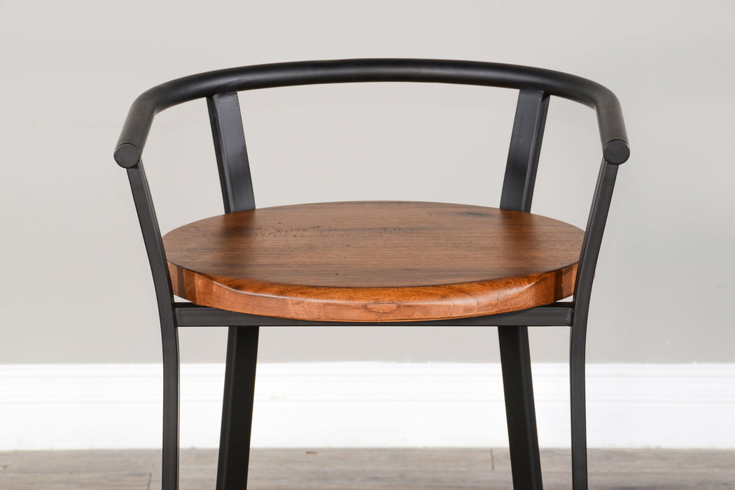Metroflex - Barstool With Wood Seat