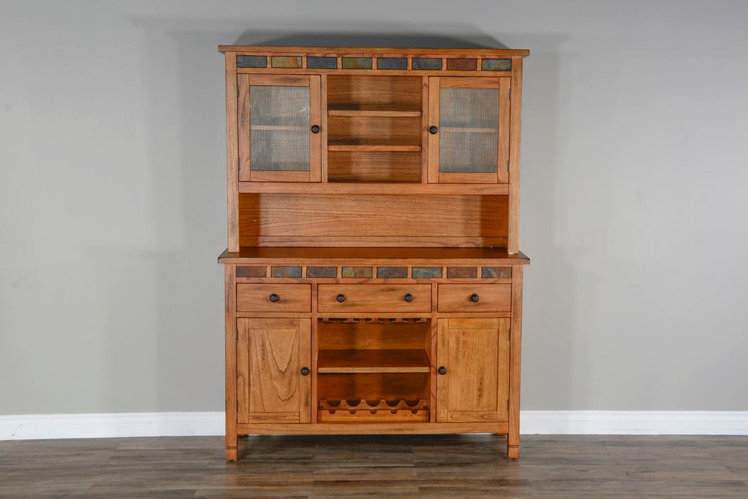 Sedona - Buffet & Hutch - Rustic Oak
