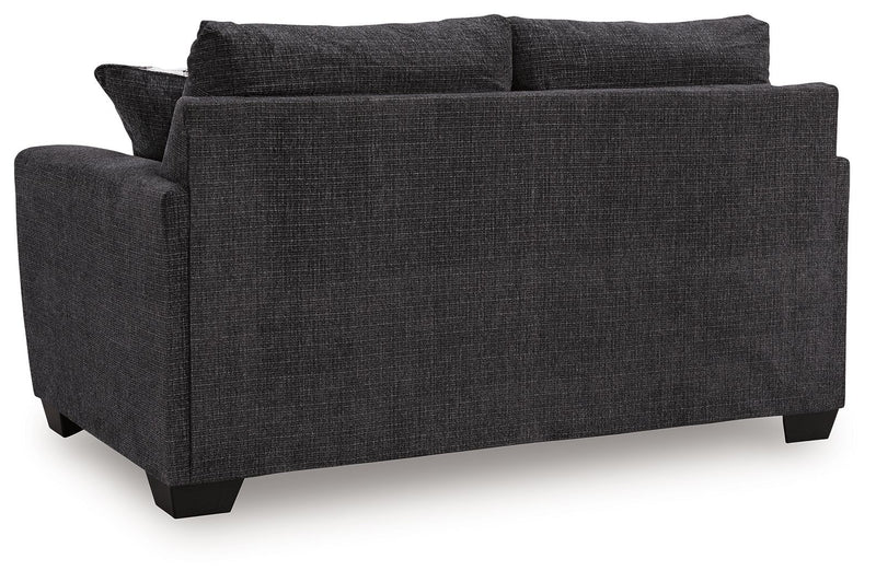 Loreo - Loveseat - Ebony