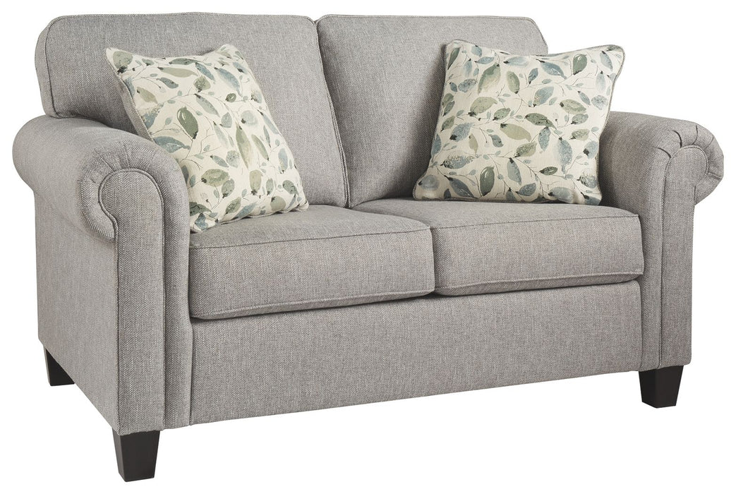 Alandari - Gray Dark - Loveseat