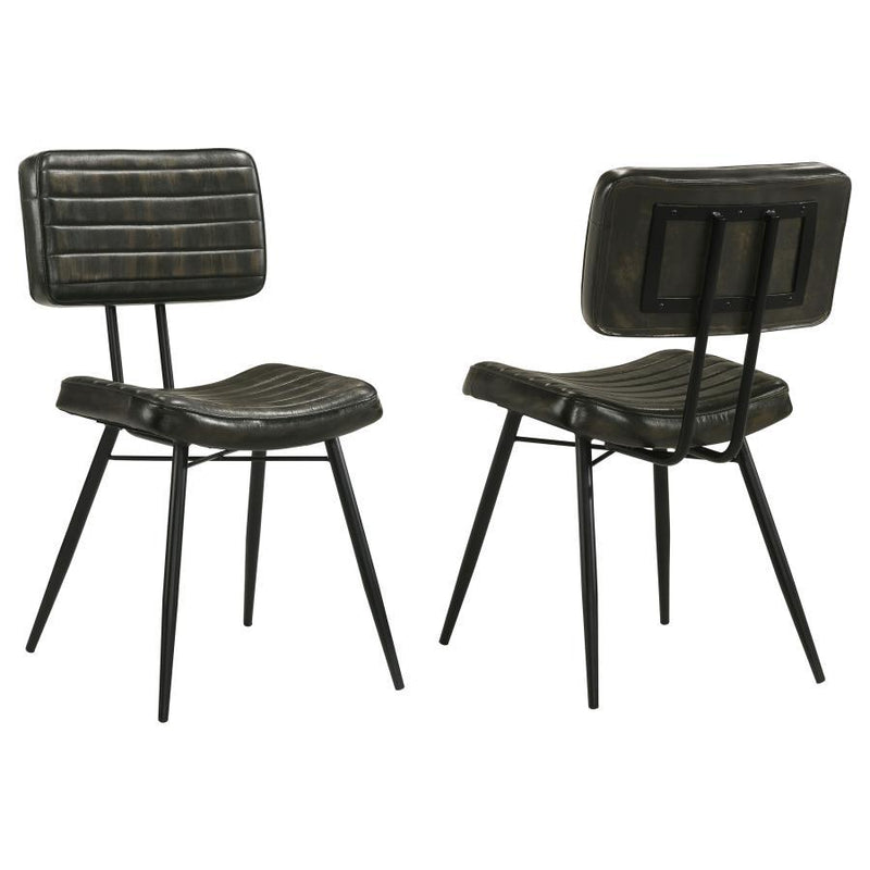 Misty - Leather Upholstered Dining Chair (Set of 2)