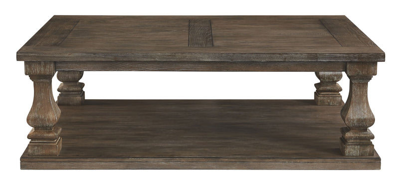Johnelle - Rectangular Cocktail Table - Gray