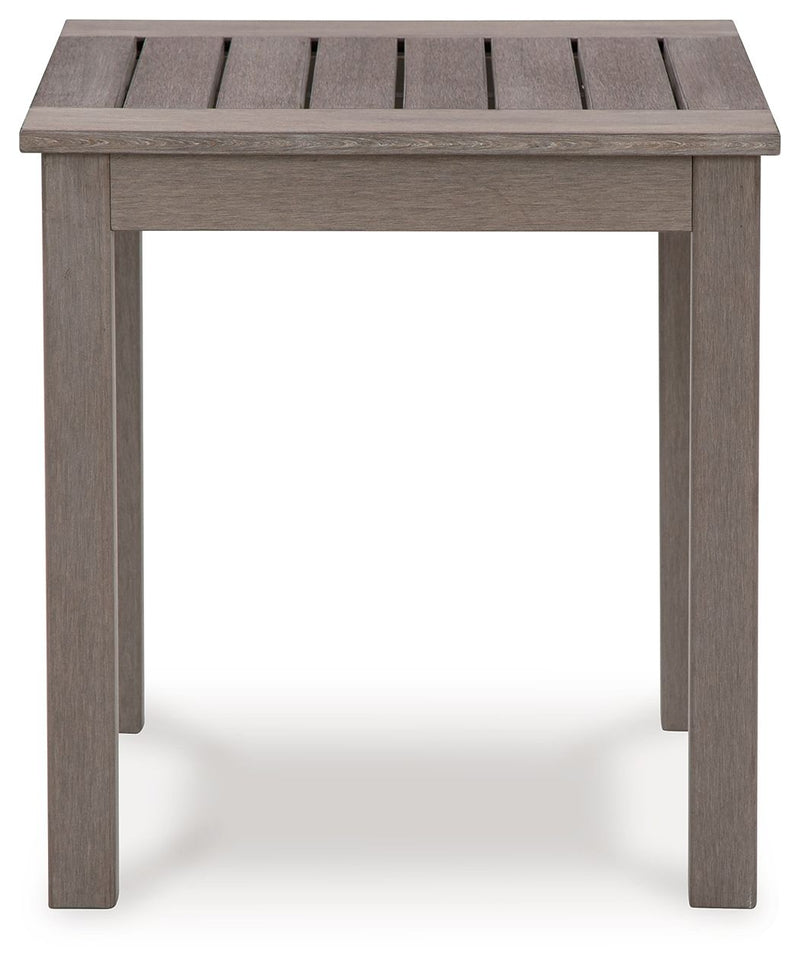 Hillside Barn - Square End Table - Brown