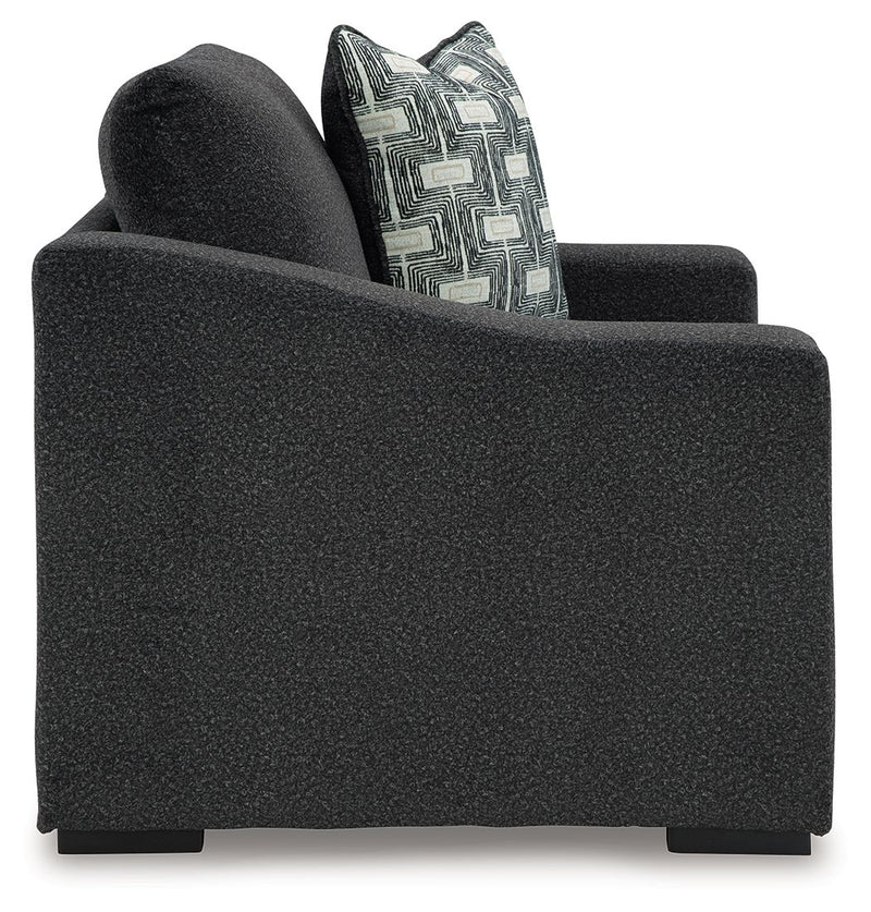 Wryenlynn - Chair And A Half - Onyx