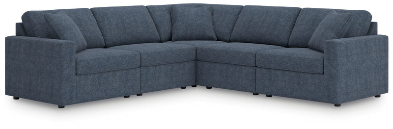 Modmax - 5-Piece Sectional - Fabric - Ink