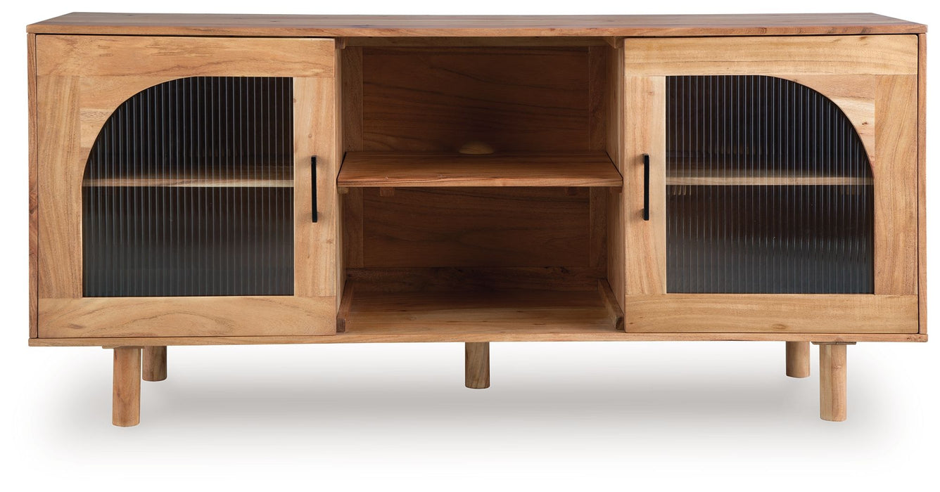 Adway - Natural Brown - Accent Cabinet