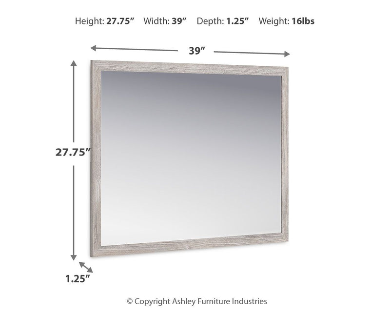 Vessalli - Bedroom Mirror - Gray