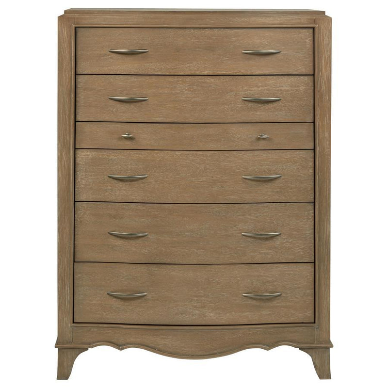 Revello - 6-Drawer Bedroom Chest Of Drawers - Washed Mango