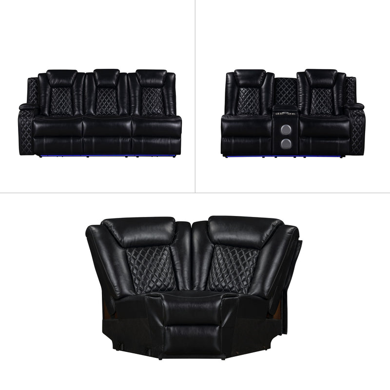 Orion II - 3 Piece Reclining Sectional
