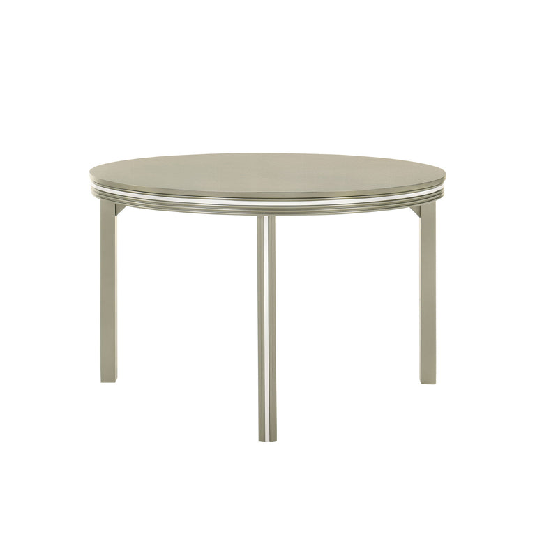 Lumina - Round Table & 4 Chairs - Gray
