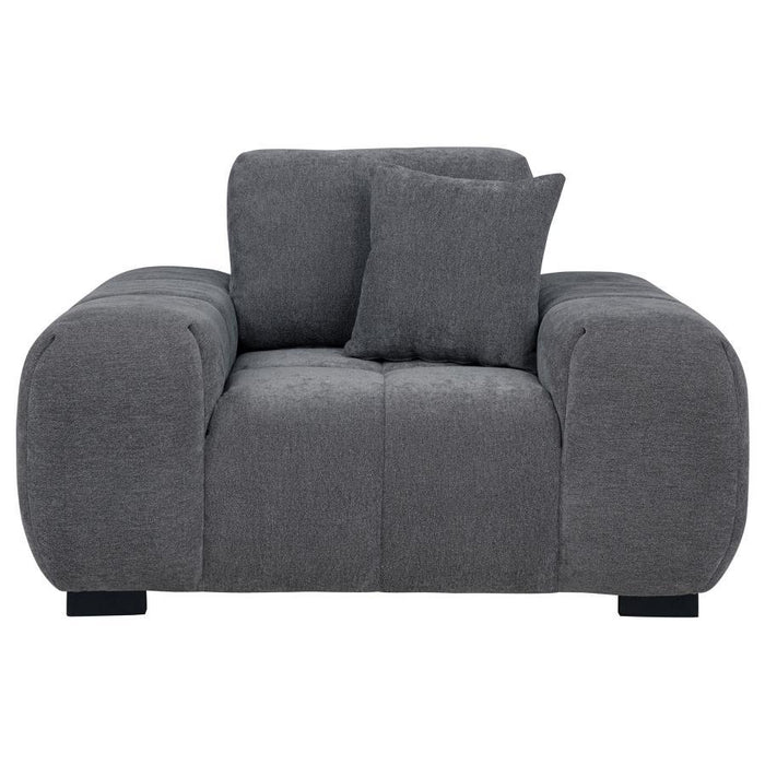 Octavia - Upholstered Track Arm Accent Chair