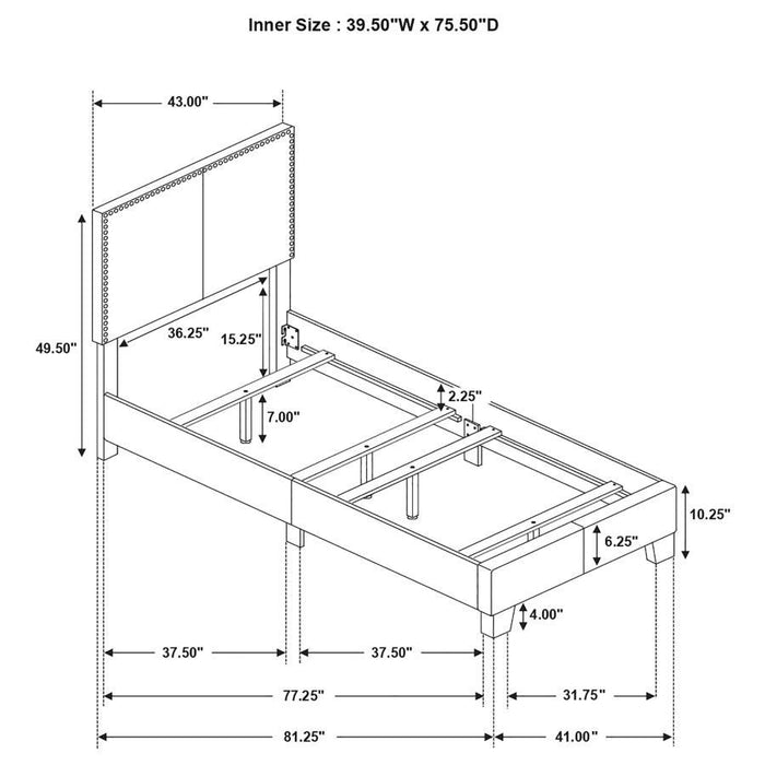 Boyd - Upholstered Panel Bed