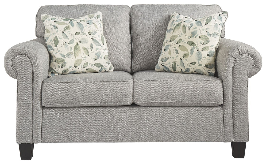 Alandari - Gray Dark - Loveseat