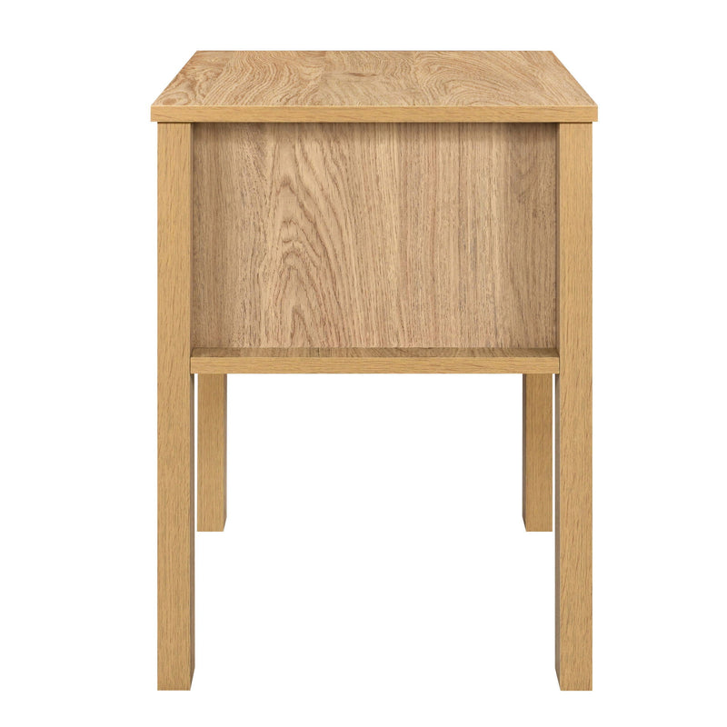 Thayer - One Drawer End Table/Bedside Table - Natural