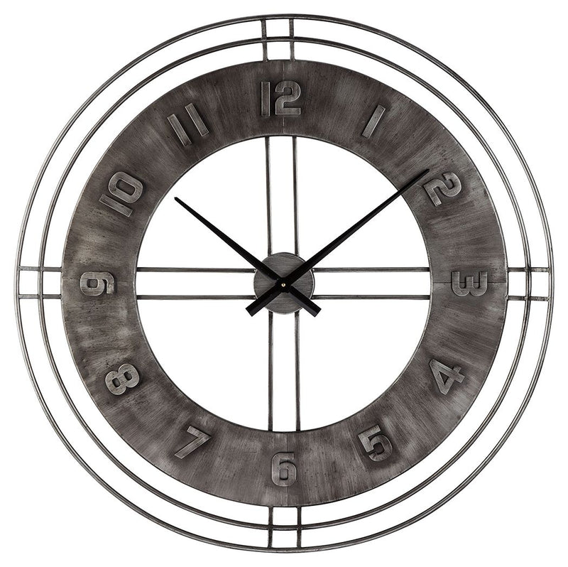 Ana Sofia - Wall Clock - Antique Gray
