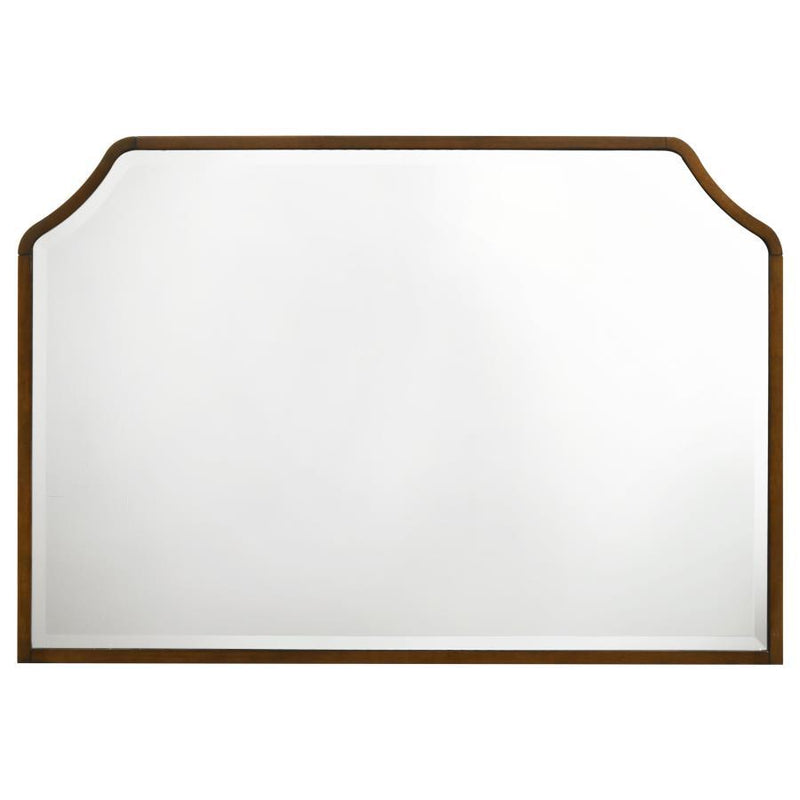 Garland - Dresser Mirror - Brown Cherry
