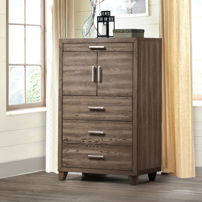 Harrisburg - Door Chest - Walnut