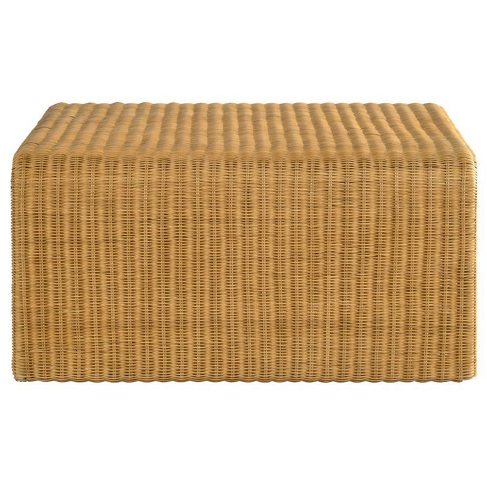 Cahya - Square Woven Rattan Coffee Table - Natural