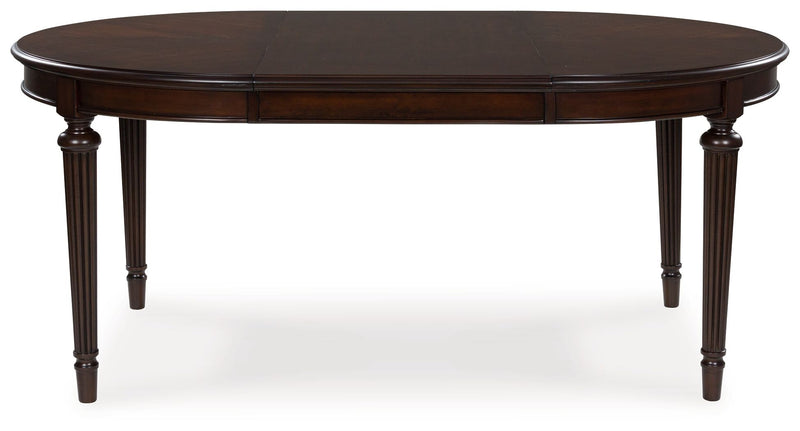 Lavinton - Oval Dining Room Extension Table - Brown