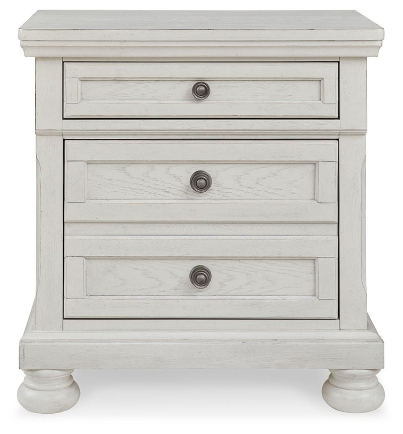 Robbinsdale - Two Drawer Night Stand - Antique White