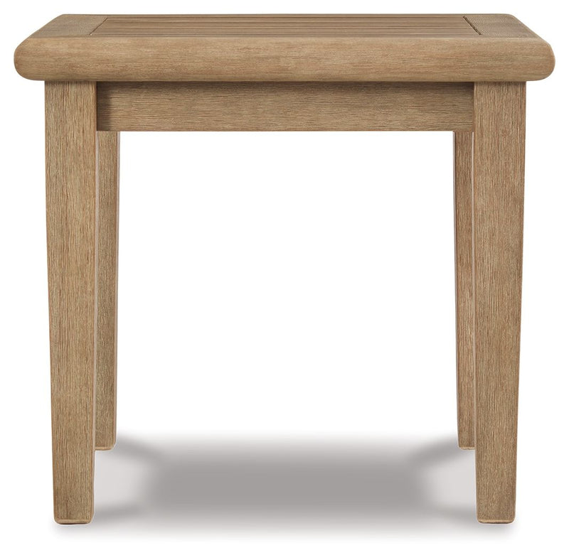 Gerianne - Square End Table - Brown