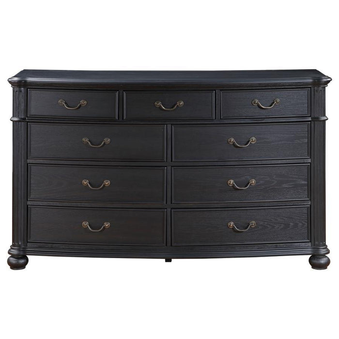 Celina - 9-Drawer Dresser - Black