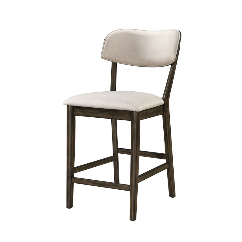 Rex - Open Back Counter Chair (Set of 2) - Brown